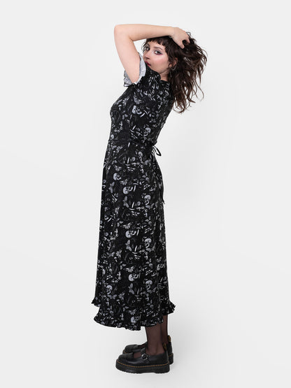 Moonveil Corset Maxi Dress