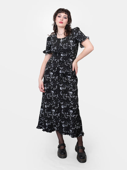 Moonveil Corset Maxi Dress