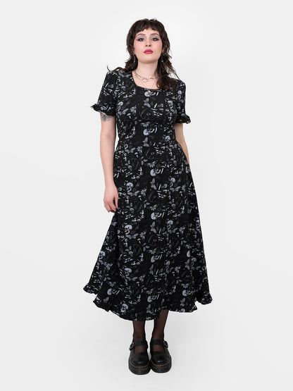 Moonveil Corset Maxi Dress