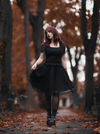 Bluzka z koronkowymi rękawami Reverie