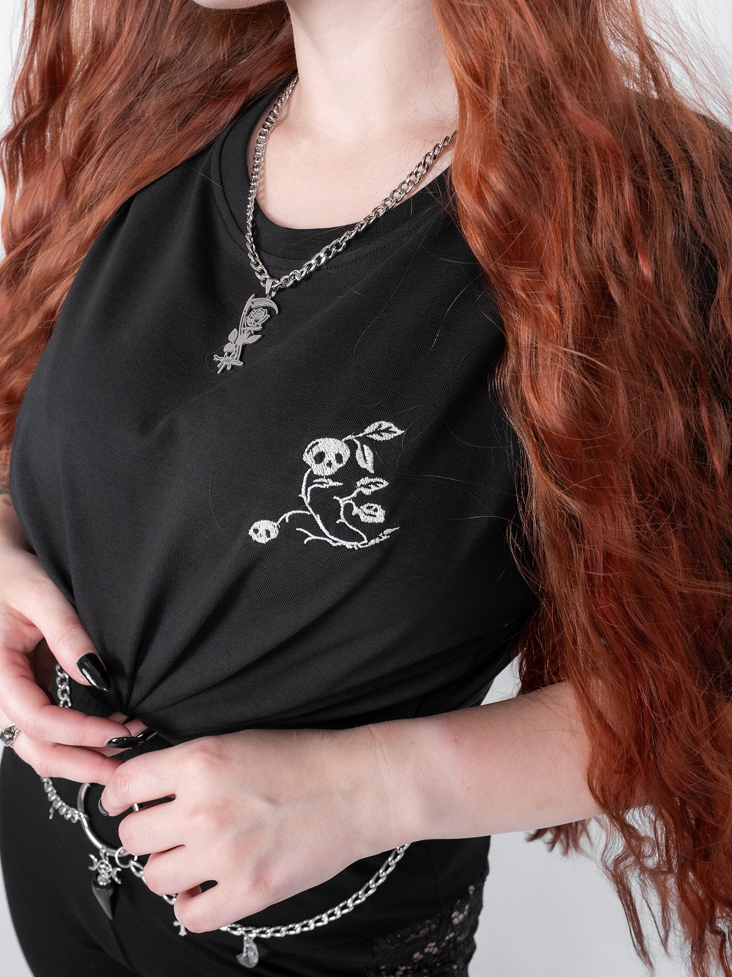Snapdragon Embroidered T-shirt