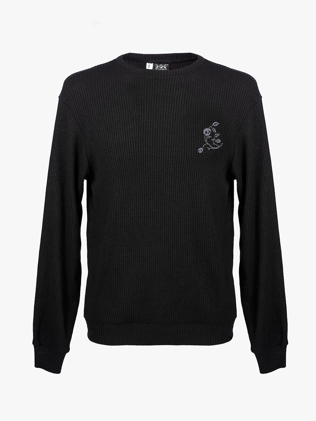 Sweter z haftem Snapdragon