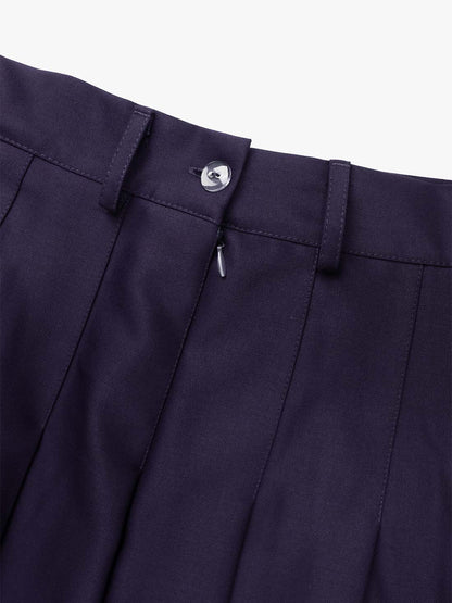 TALL Fioletowa tennis skirt ze szlufkami