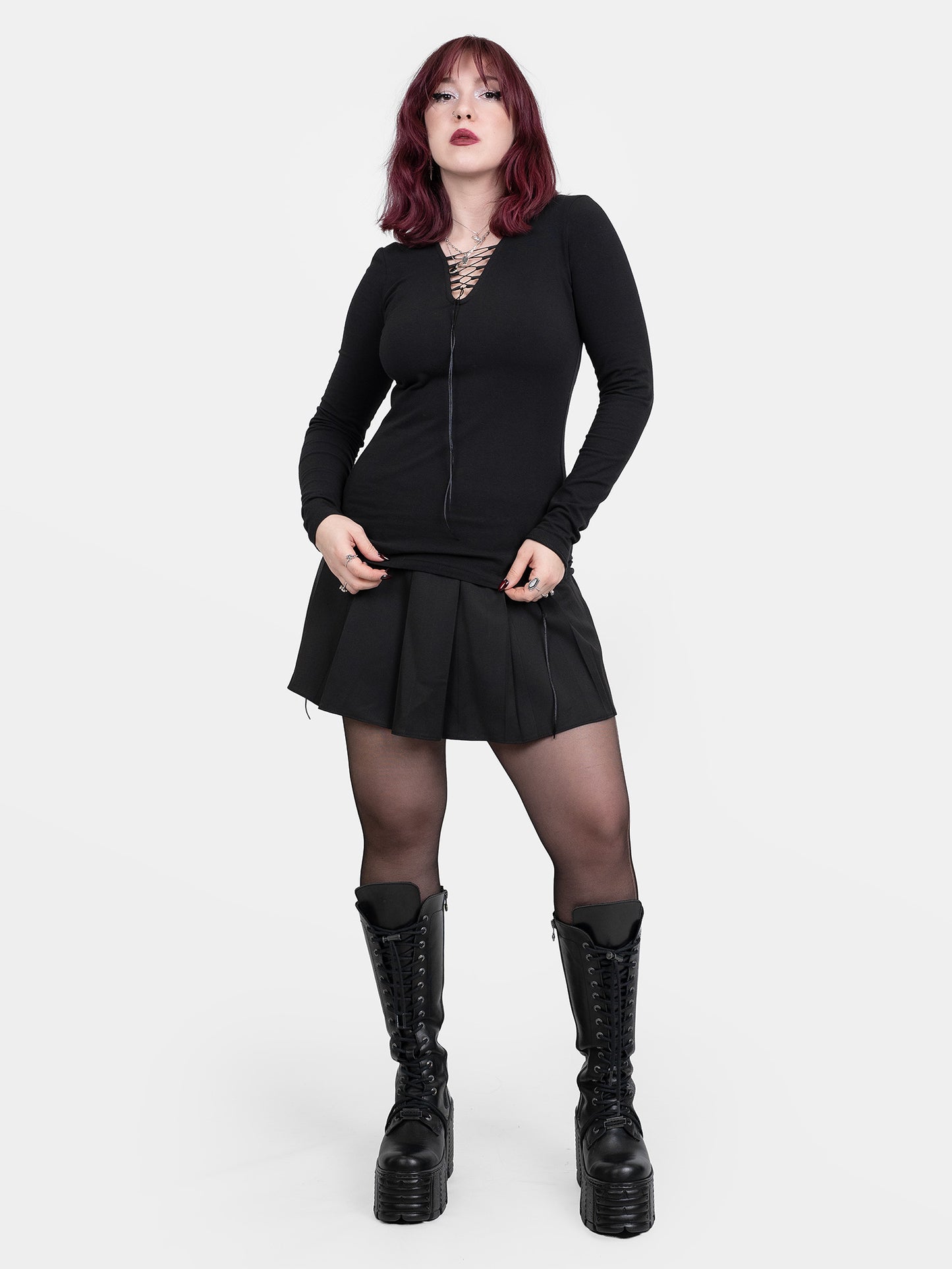 Bluzka z wiązaniem Vesper