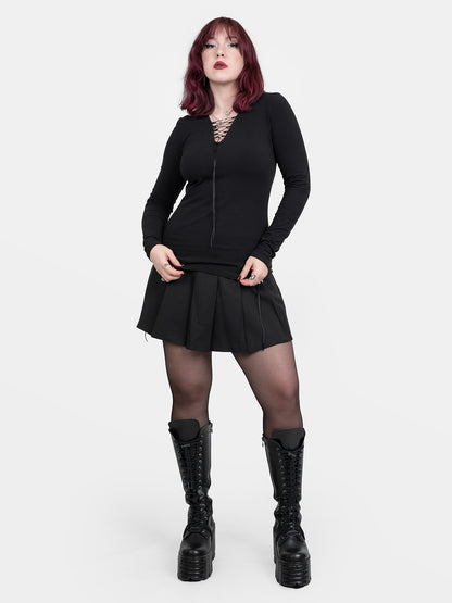 Bluzka z wiązaniem Vesper