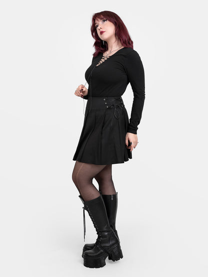 Bluzka z wiązaniem Vesper