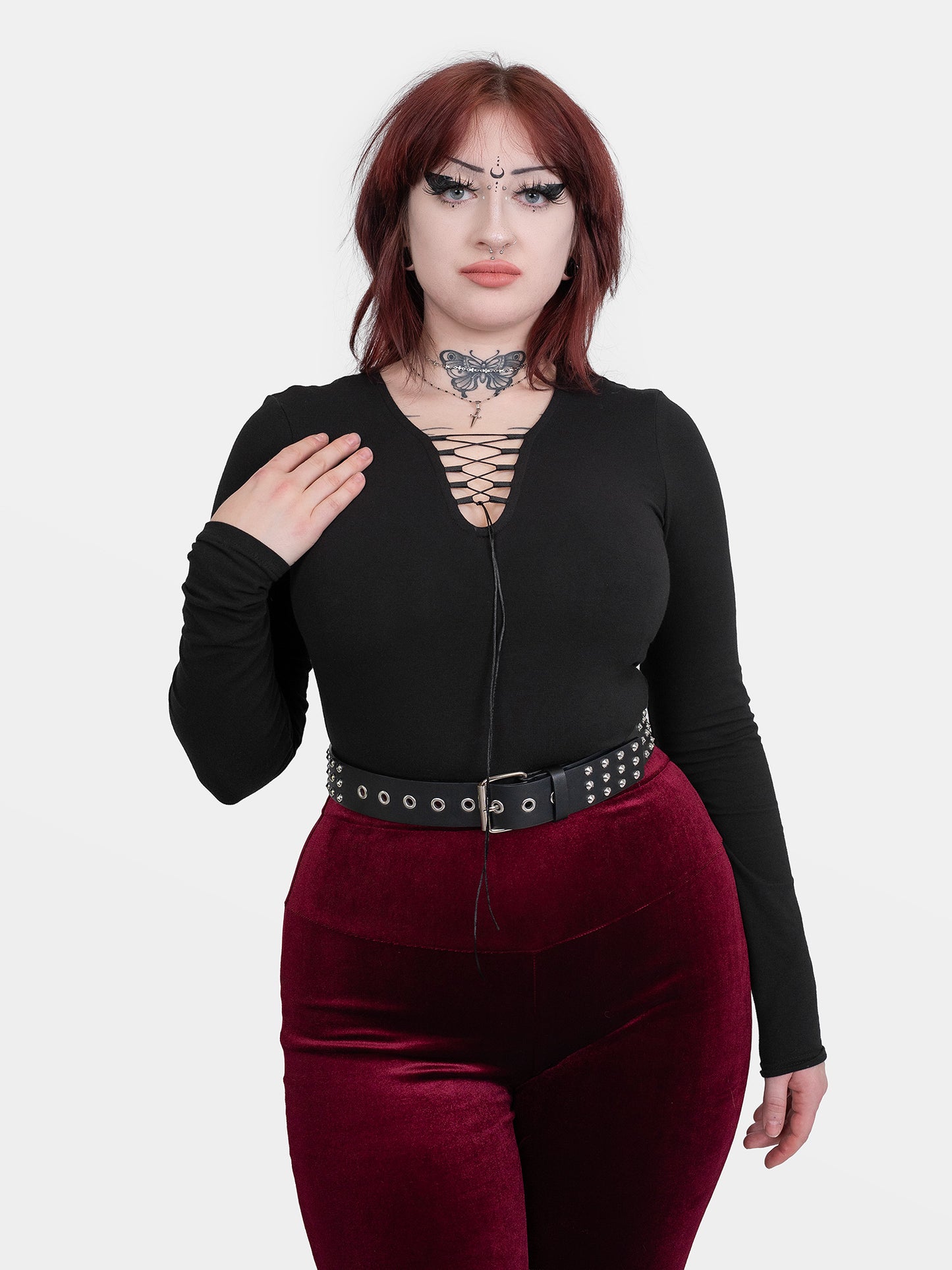 Bluzka z wiązaniem Vesper