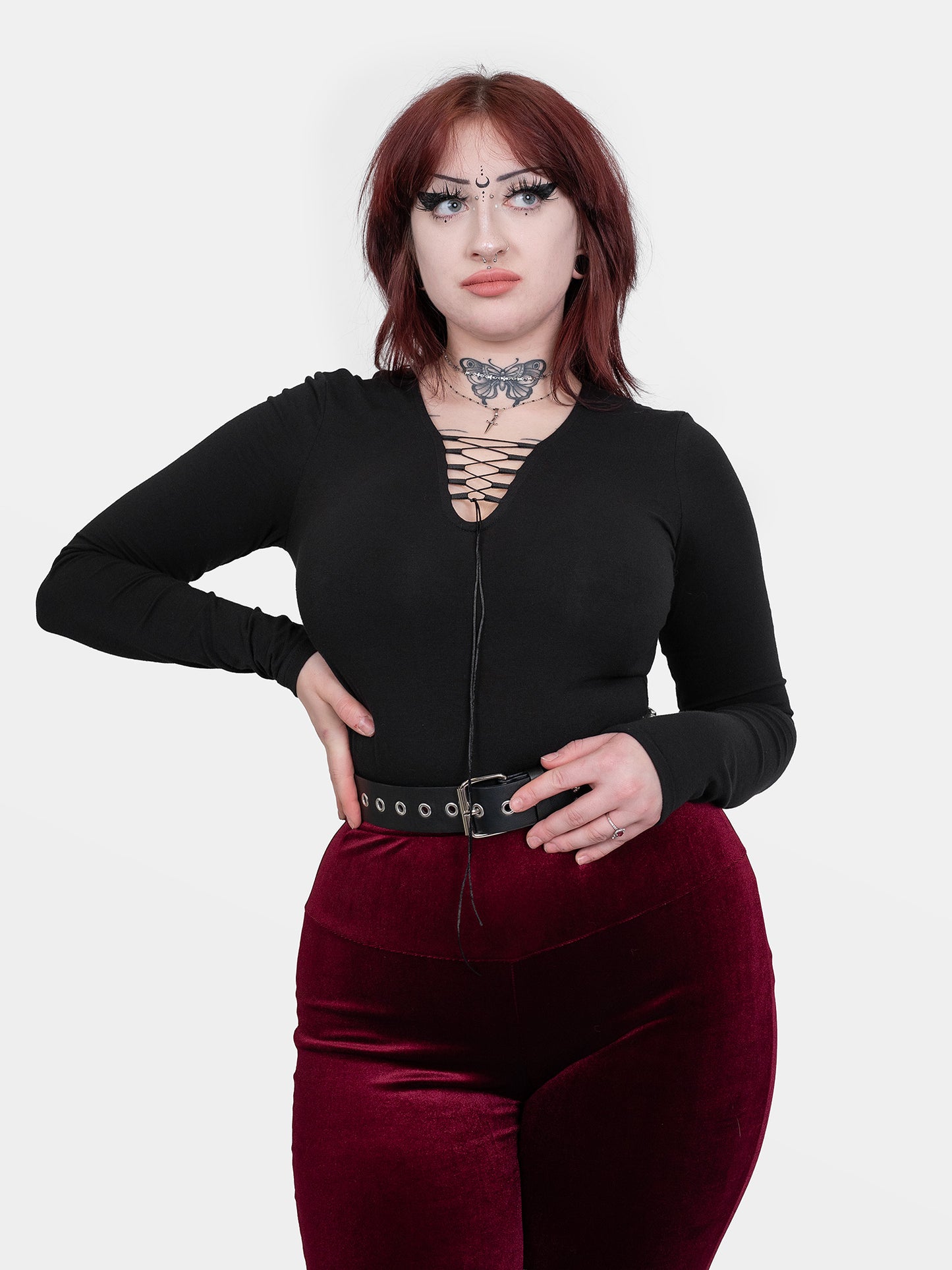 Bluzka z wiązaniem Vesper