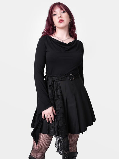 Bluzka z dekoltem w łódkę Elvira