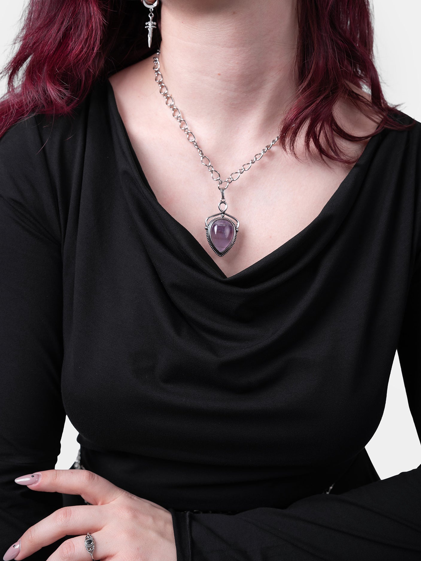 Bluzka z dekoltem w łódkę Elvira