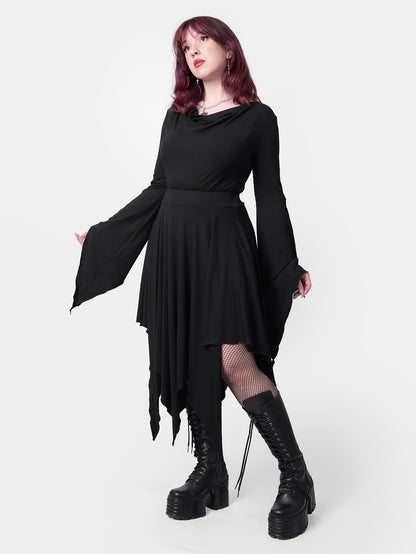 Bluzka z dekoltem w łódkę Elvira