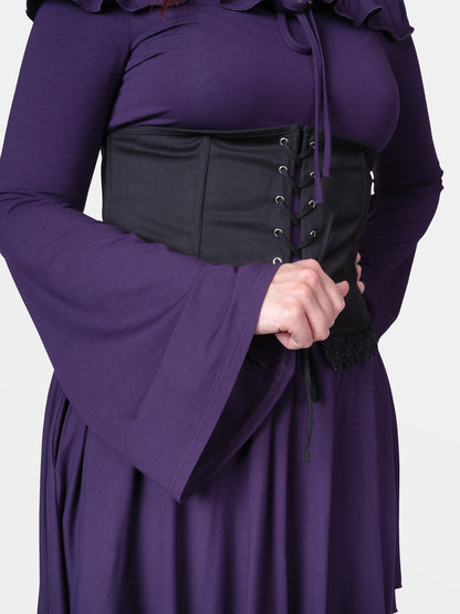 Fioletowa bluzka off shoulders Enchant