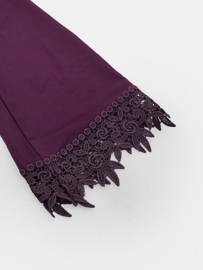 Fioletowe bolerko z szerokimi rękawami Whimsy