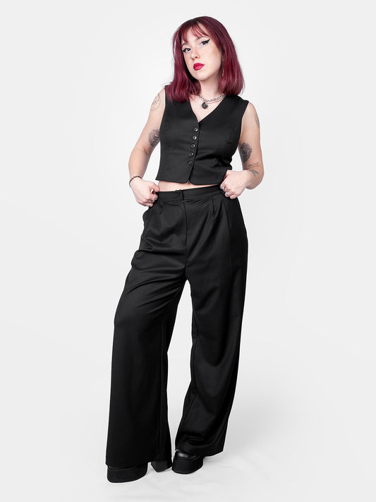 Phantom wide leg trousers
