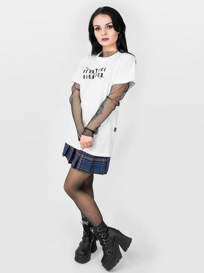 Biały T-shirt Beautiful Disaster