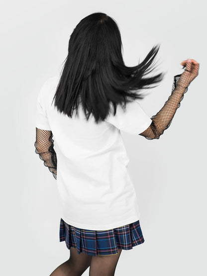 Biały T-shirt Beautiful Disaster