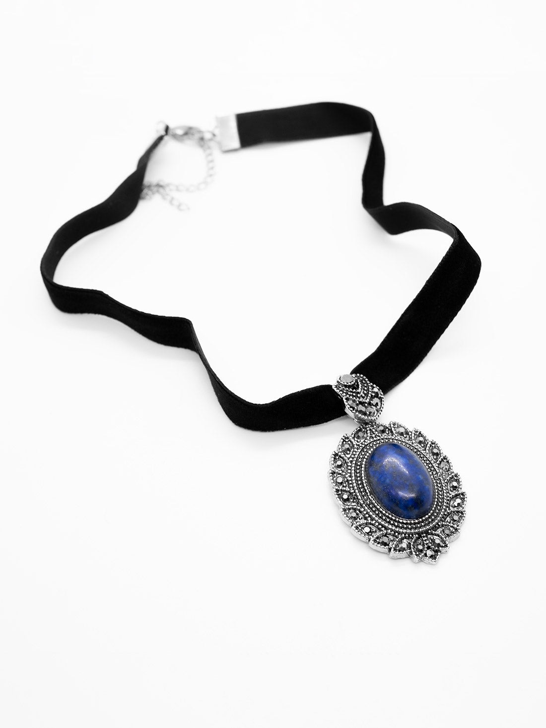 Obróżka z lapis lazuli Lethal